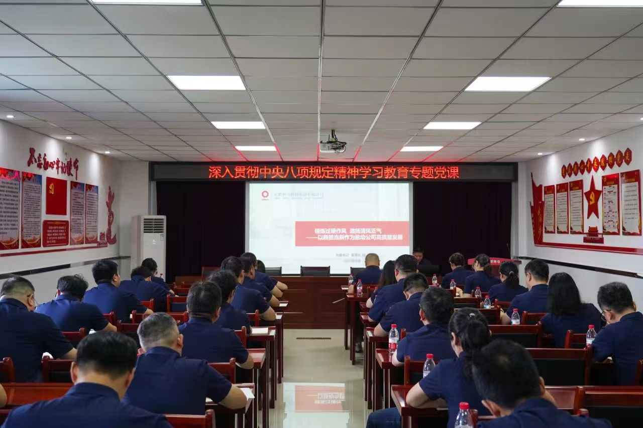 筑牢作风之基 践行使命担当 | 合肥新宝会党委班子成员讲授专题党课